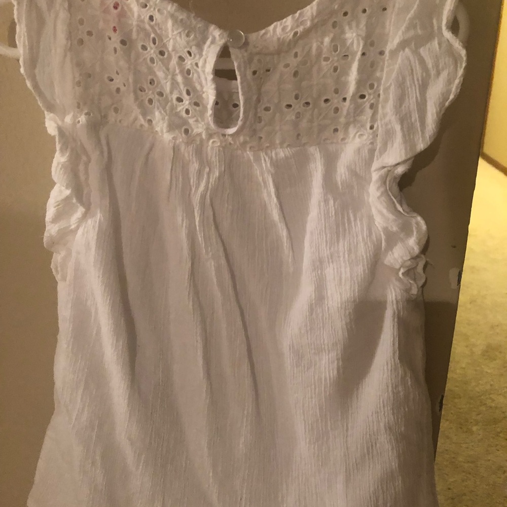 Girls summer two layered top